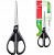 Ножницы MAPED (Франция) "Essential Green", 170мм, черные, карт. упак. с европодвесом, 468010