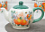 ZFC047-7 Чайник заварочный керам 0,9л Orange fruit ТМ Appetite