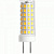 Feron G4 230V 9W(780lm) 6400K 6K JCD 63x18 прозрач. LB-434 38145