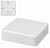 TDM коробка распред. 75х75х20мм ОУ IP40 белая (100!) SQ1401-0203