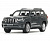 Технопарк мод.  металл. инерц. Toyota Land Cruiser Prado 10,5 см, инерц. мокрый асфальт, PRADO-11-GY