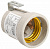 IEK Патрон Е27 с держателем, керамический Пкр27-04-К63 EPC15-04-01-K01 *97*