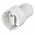 SmartBuy штепсель 16А 250В (АБС-пластик, земля, белая) SBE-16-S01-wz
