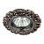 ЭРА KL53 SС Светильник литой MR16,12V/220V, 50W медь (5/100/2400)