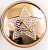 Пуговица ME353 (Gold (золотой) 40L) 25мм