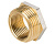 Футорка 15*20 (3/4"*1/2") внутренняя/наружная резьба TIM BX032, латунь, 29006