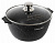 мч 42802И Кастрюля индукционная 2л АП Гранит black Induction Pro, Мечта 42802И (алюм.)