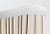 LEGRAND Карниз Эдельвейс 7см с/п 2,4м 2рядный БЕЛЫЙ МАТОВЫЙ