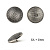 Пуговица ME315 (Silver (серебристый) 32L)