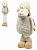 Фигурка декоративная Овечка, телескопическая 40-60 см, белая, Y4-13147