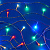 СНОУ БУМ Гирлянда УЛИЧ.эл. вьюн 10м, 80LED, цветной диод/мульти, 8 реж., ПВХ прозрачн., 220В (улица)