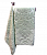 Полотенце махровое "DAMASK" 50х90, пл. 400 гр., 100% хлопок, зеленый *17*