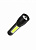 Космос фонарь ручной Ac1011Lith (лит.акк.3,7V0,6Ah) 1св/д XPE 3W+COB 1W,140lm+70lm,чёрн.з/у micro US