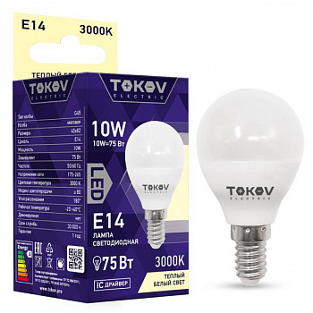lampa_svetodiodnaya_10vt_g45_3000k_e14_176_264v_tokov_electric_tke_g45_e14_10_3k
