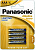 Элемент питания Panasonic Alkaline Power LR03/286/AAA BL4