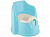 Горшок детский с высокой спинкой Lalababy Protect Me голубое облачко, LA104110020 /Plast Team