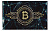 Коврик влаговпитывающий SHAHINTEX DIGITAL PRINT (06) «Биткойн» 50*80