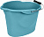 Ведро для уборки 12л Vogue Spin&Clean SC3958 небесный (39х29х28см)